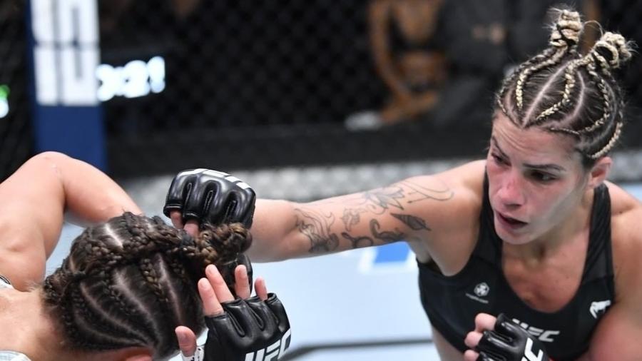 Luana Pinheiro vence Sam Hughes pelo UFC Vegas 43 - Reprodução/Instagram