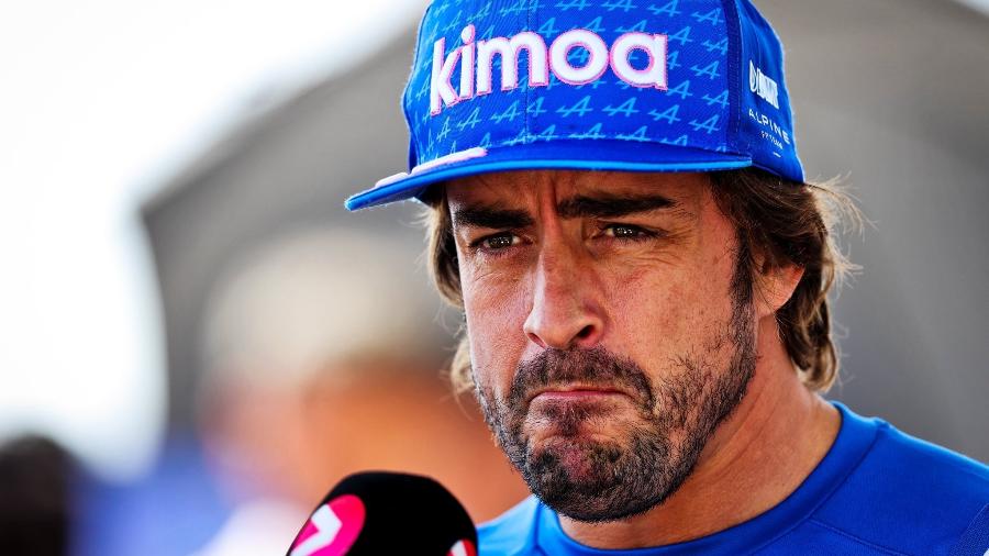 O espanhol Fernando Alonso, 40, o mais velho do grid da Fórmula 1 nesta temporada - Alpine