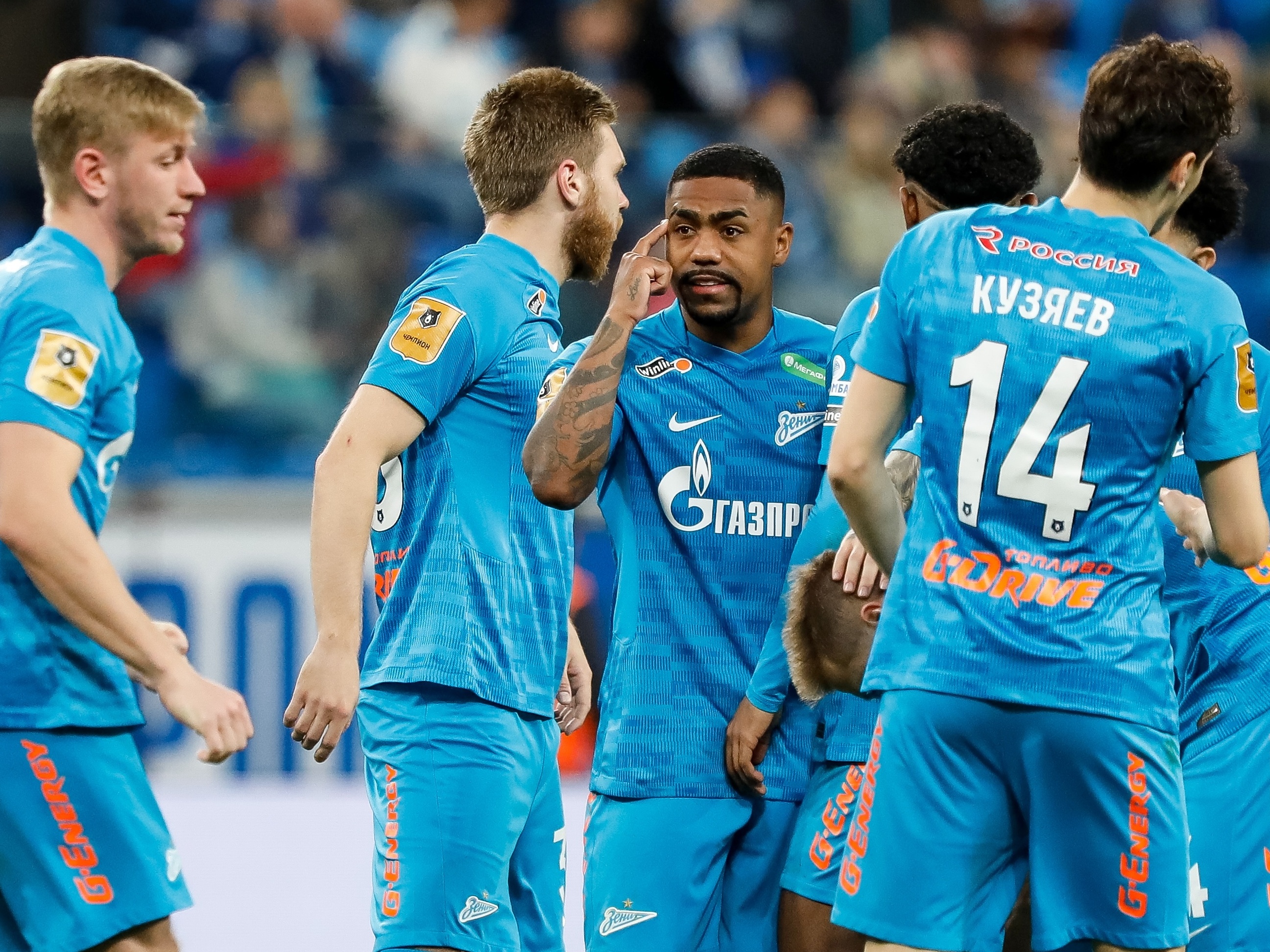 Brasileiros brilham, Zenit conquista título russo com antecedência, mas  vaga na Liga dos Campeões é incerta