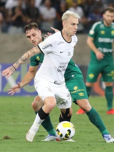 Róger Guedes em ação pelo Corinthians, na partida contra o Cuiabá - AssCom Dourado