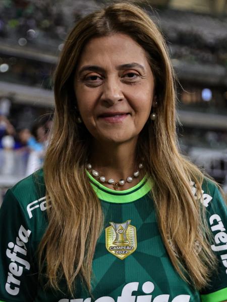 Leila Pereira, presidente do Palmeiras