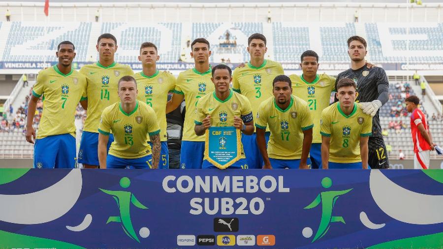 Seleção brasileira sub-20 ganhou o Sul-Americano 2025