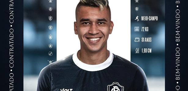 Remo anuncia a contratação de Cantillo, ex-Corinthians