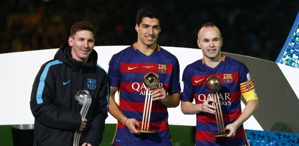 Punido pela Fifa em 2014, uruguaio foi convidado a premiação da entidade em Zurique -  Reuters / Thomas Peter Livepic