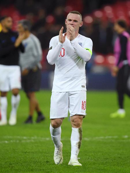 Wayne Rooney, jogador da seleção da Inglaterra - Mike Hewitt/Getty Images