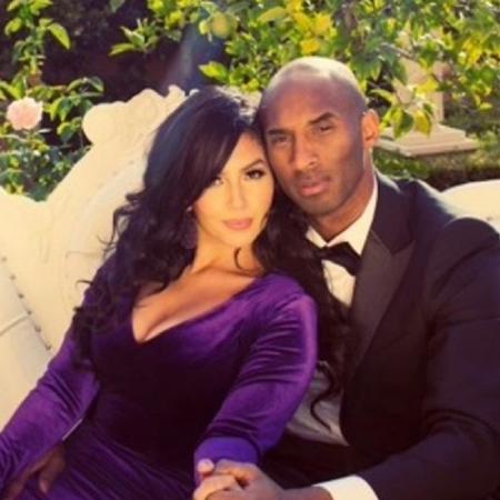 Vanessa e Kobe Bryant; jogador morreu em acidente de helicóptero no ano passado - Reprodução/Instagram