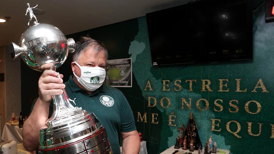 Anderson Barros, diretor campeão da Libertadores, tem contrato até dezembro, mas encaminhou renovação com Palmeiras - Cesar Greco/Ag. Palmeiras/Divulgação