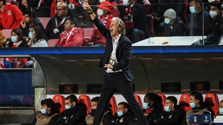 Jorge Jesus: desgaste no Benfica - PATRICIA DE MELO MOREIRA/AFP