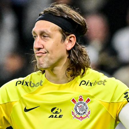 Cássio desfalca o Corinthians em último treino antes de jogo contra o Argentinos Jrs - MAURíCIO RUMMENS/FOTOARENA/FOTOARENA/ESTADÃO CONTEÚDO