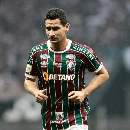 Ganso, do Fluminense, no jogo contra o Corinthians, pelo Brasileirão - Marcello Zambrana/AGIF
