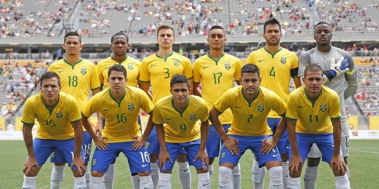 Seleção brasileira que entrou em campo na disputa de 3º lugar dos Jogos Pan-Americanos de 2015