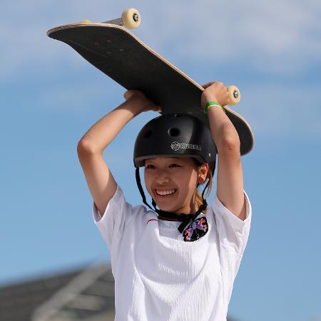 Coco Yoshizawa, campeã olímpica em Paris 2024 -  Julian Finney/Getty Images