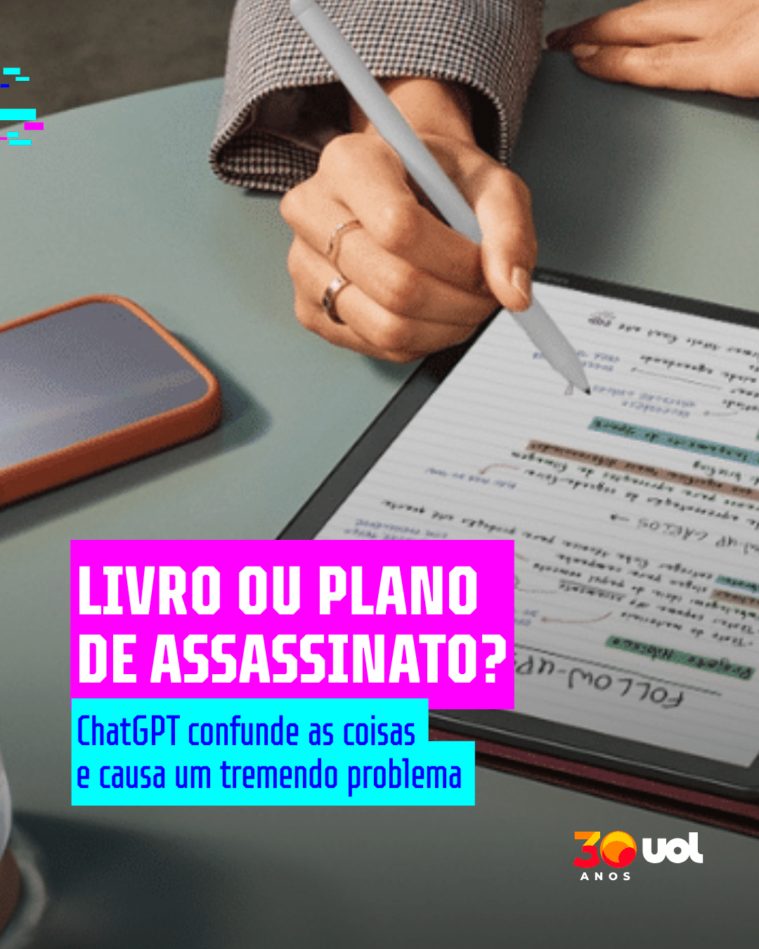 OpenAI confunde livro com plano de assassinato e bane escritor do ChatGPT