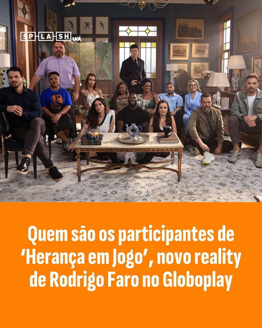 Herança em Jogo: Globoplay estreia reality em 25 de setembro