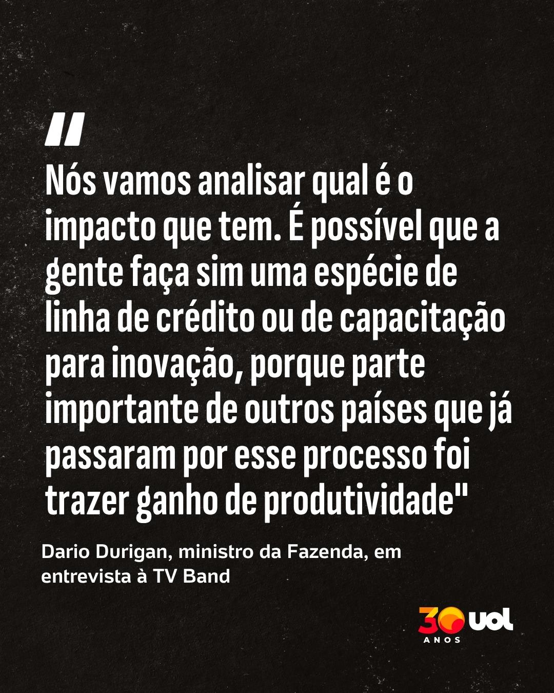 Durigan anuncia crédito para empresários enfrentarem fim da escala 6x1 e reforma tributária - undefined