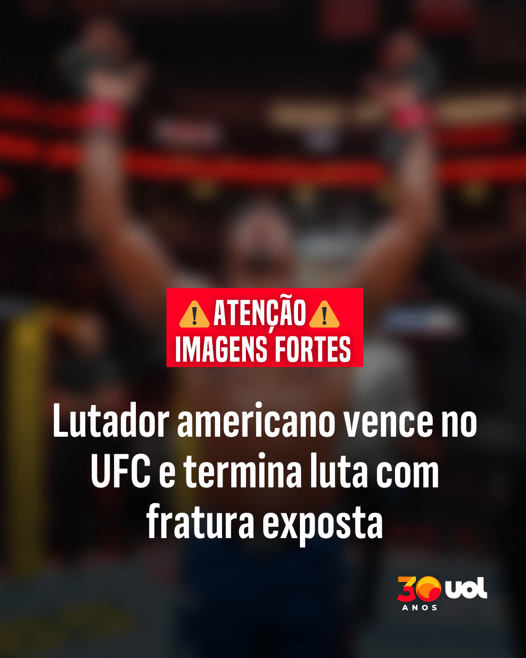 Ufc Flash Americano exibe fratura exposta após vitória heroica no UFC 331; veja