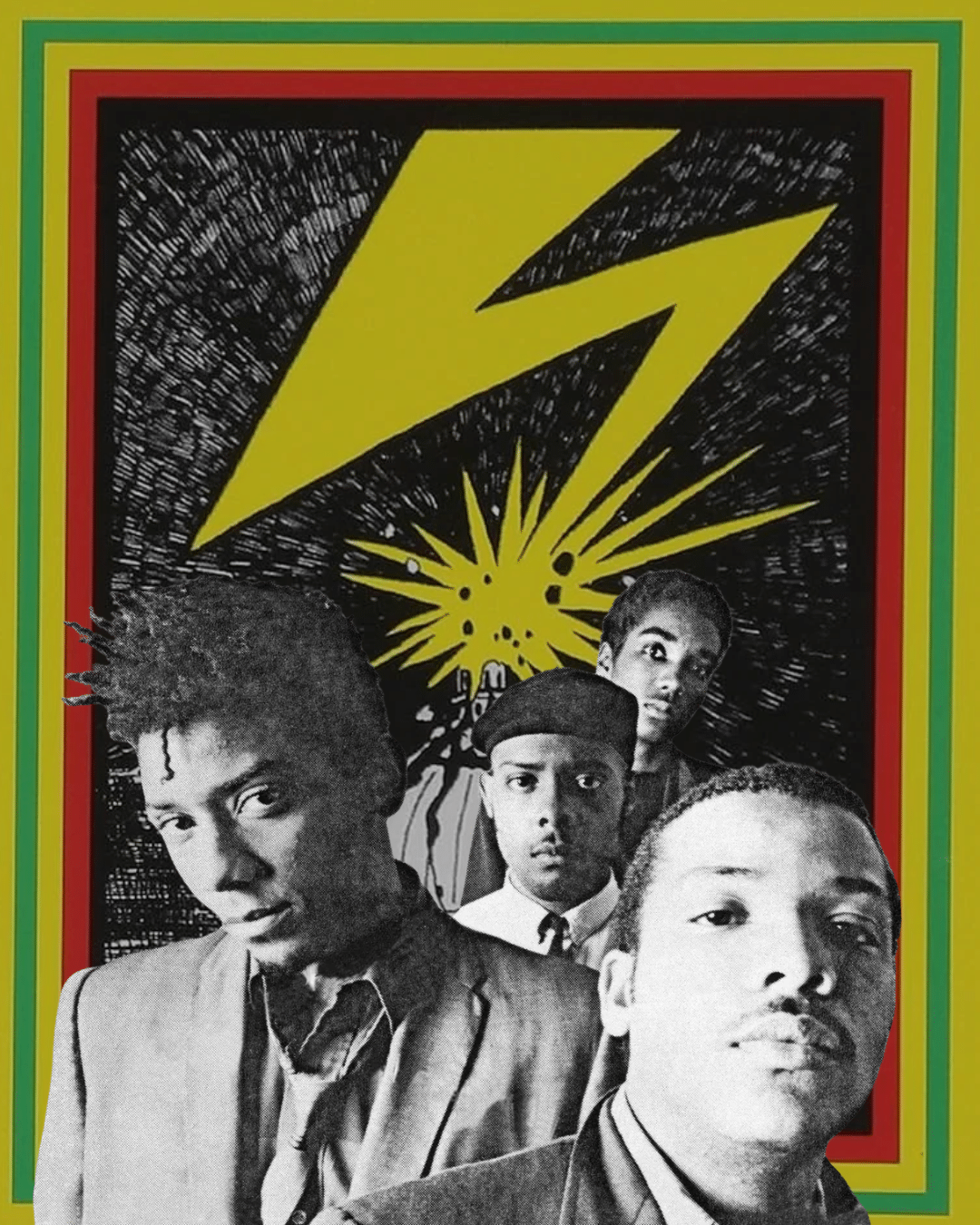Bad Brains punk afro - undefined
