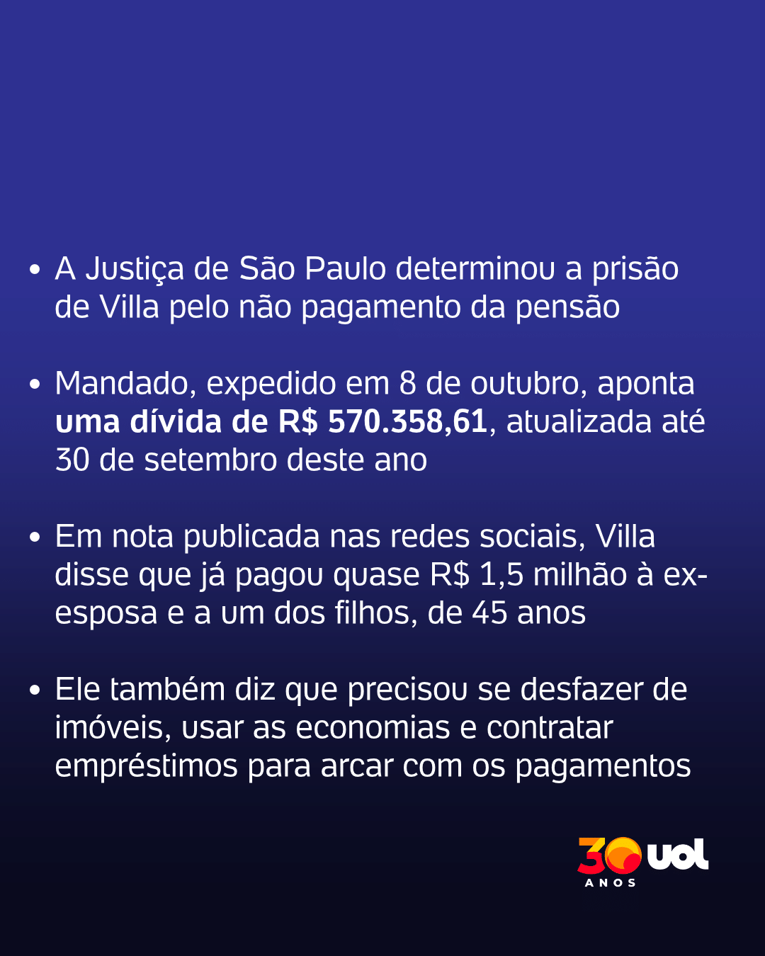 Foragido, Marco Antônio Villa fala sobre dever pensão - 3 - undefined