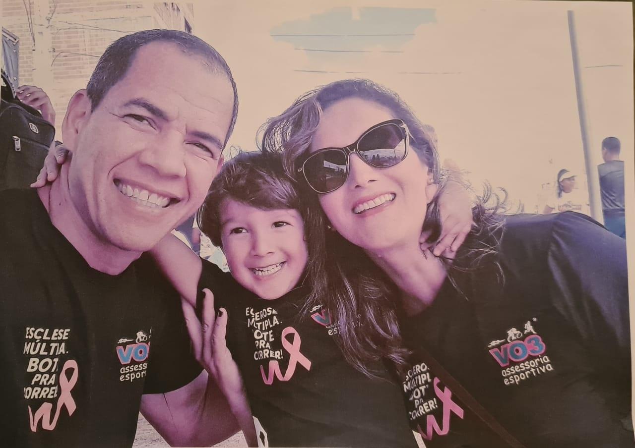 Agenor Netto começou a correr após ser diagnosticado com esclerose múltipla - Arquivo pessoal