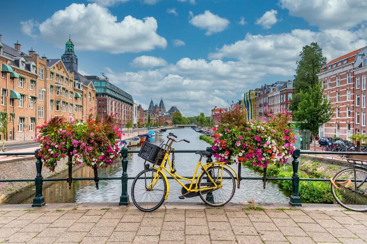 Amsterdã, nos Países Baixos