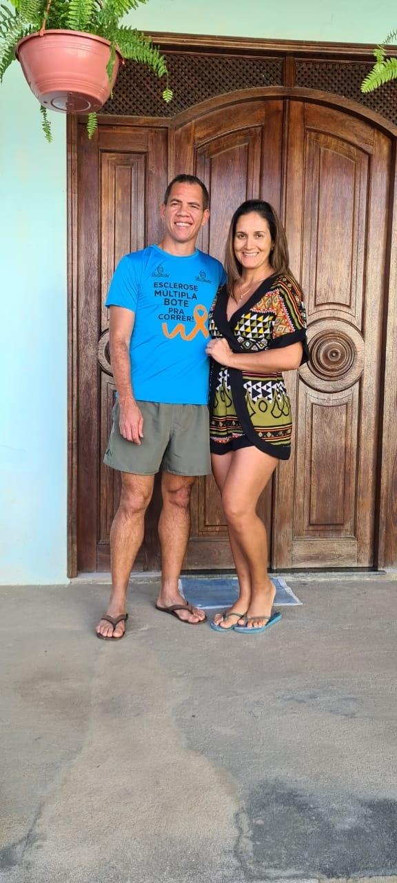 Agenor Netto começou a correr após ser diagnosticado com esclerose múltipla - Arquivo pessoal