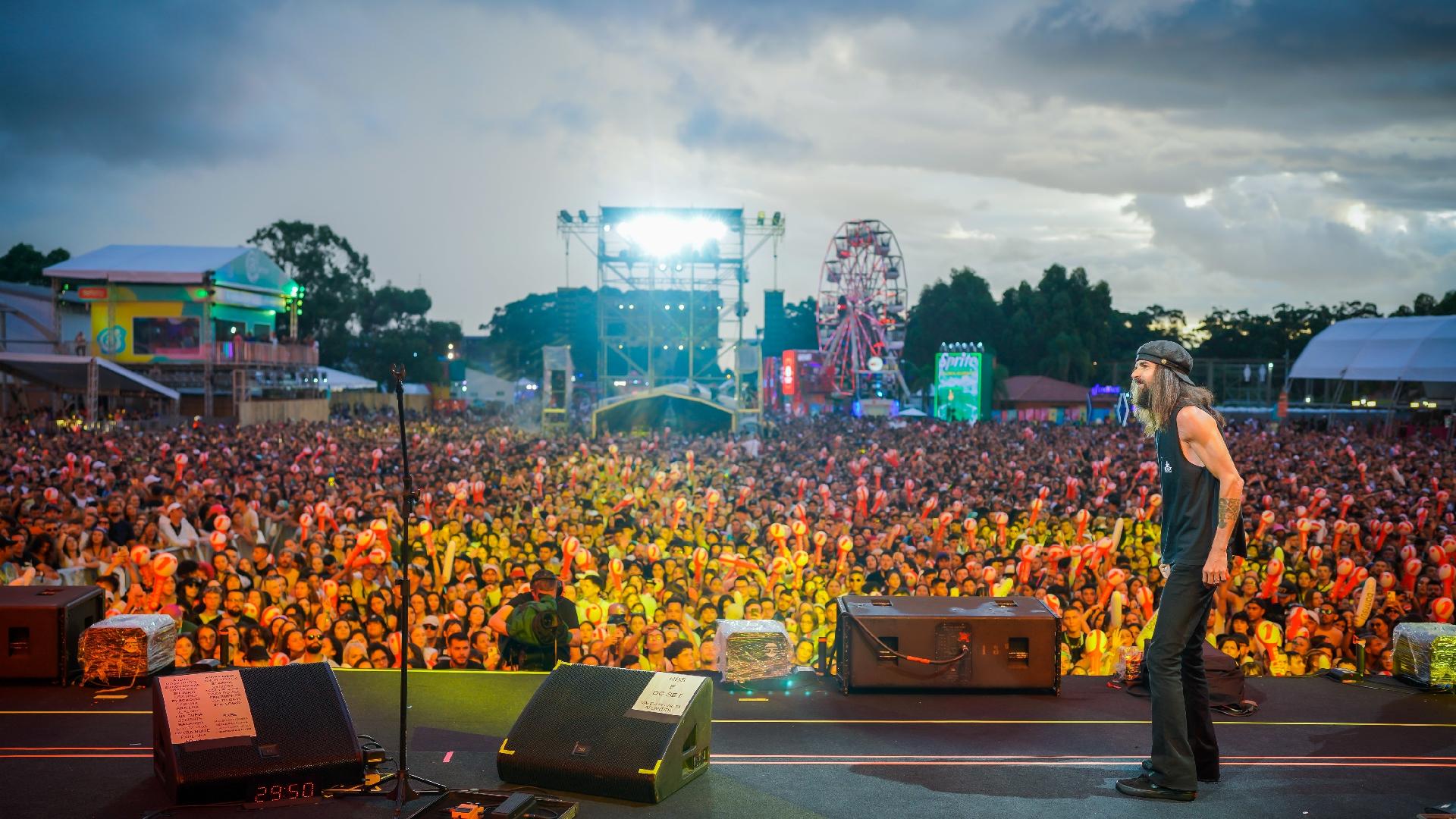 Armandinho durante a 26ª edição do Planeta Atlântida. - Jefferson Bernardes/Agência Preview