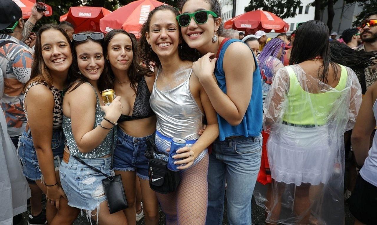 Foliões no bloco Casa Comigo em São Paulo - Flávio Florido / UOL