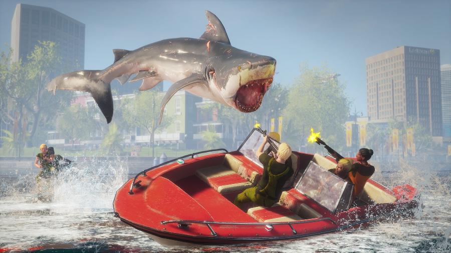 Maneater está gratuito no PlayStation - Divulgação