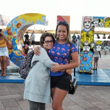 Lisa e a mãe Cláudia Cristina - Arquivo pessoal - Arquivo pessoal