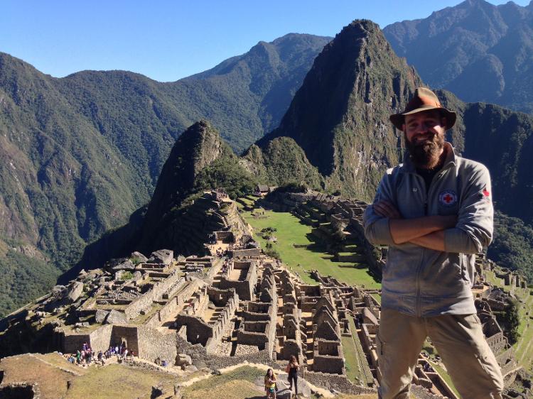 Thor em Machu Picchu, no Peru - Arquivo pessoal - Arquivo pessoal