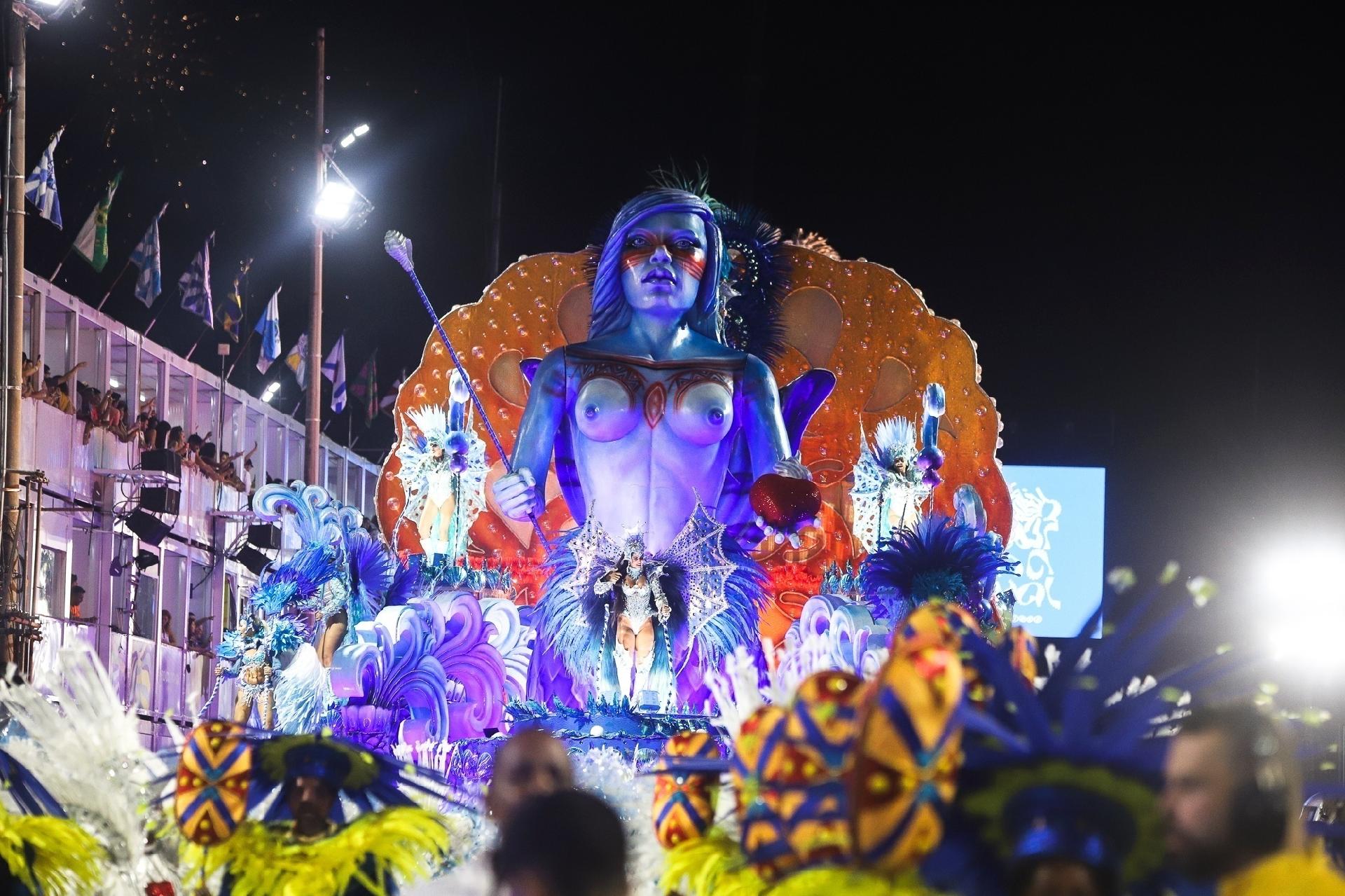 A escola também trouxe outras referências lúdicas para falar sobre a Baía de Todos os Santos - Zô Guimarães/ UOL