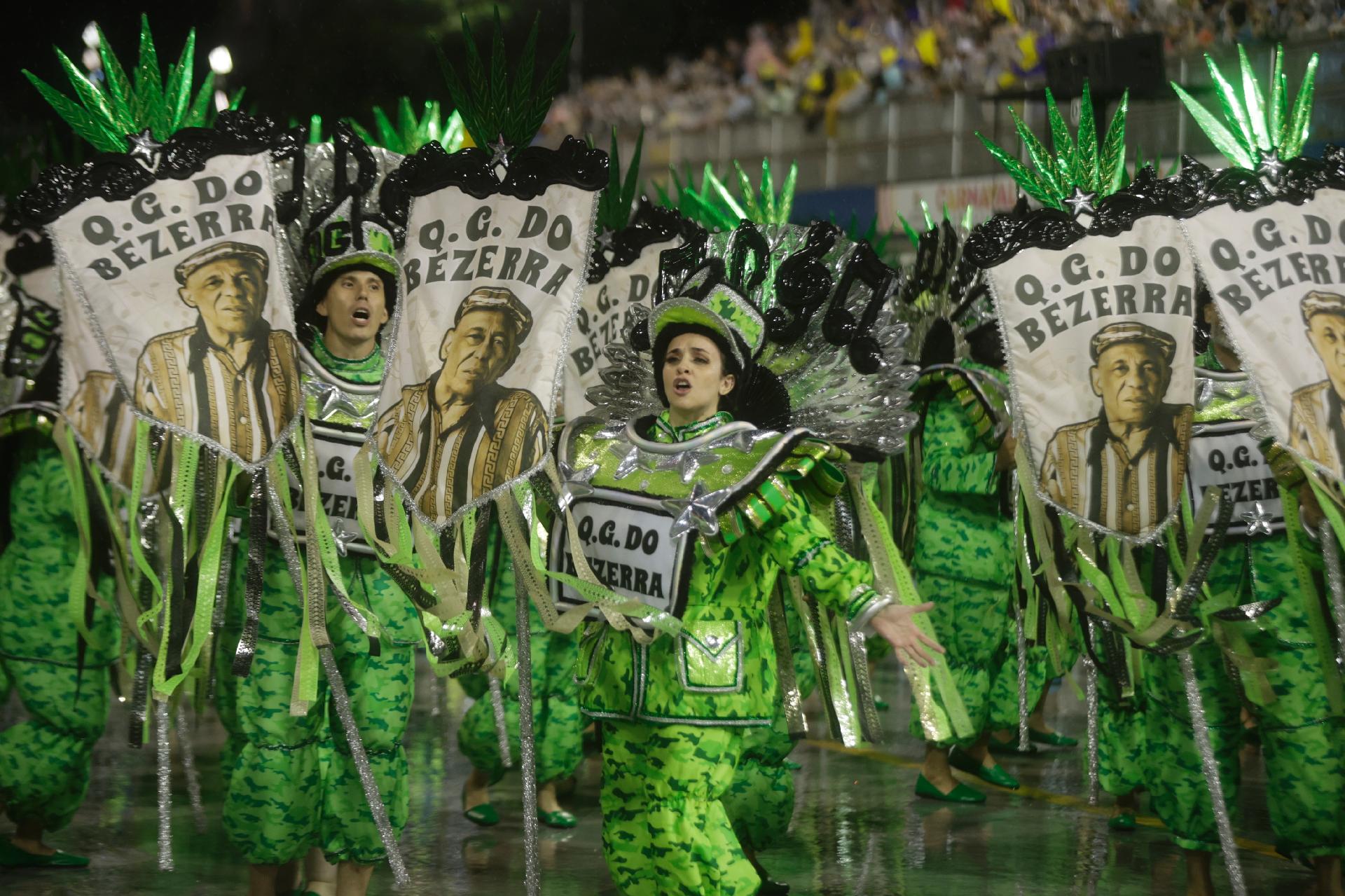 Acadêmicos do Tucuruvi é a segunda escola a se apresentar no segundo dia de desfiles de São Paulo - Ricardo Matsukawa/ UOL