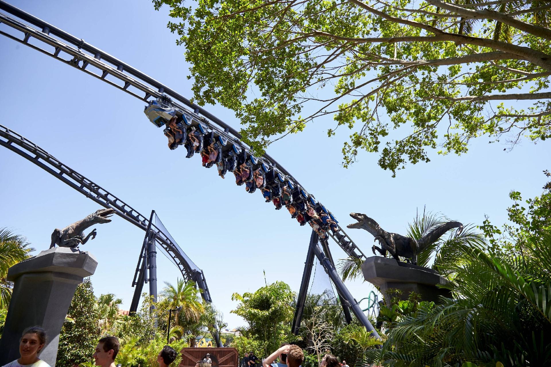 Jurassic World VelociCoaster - Divulgação