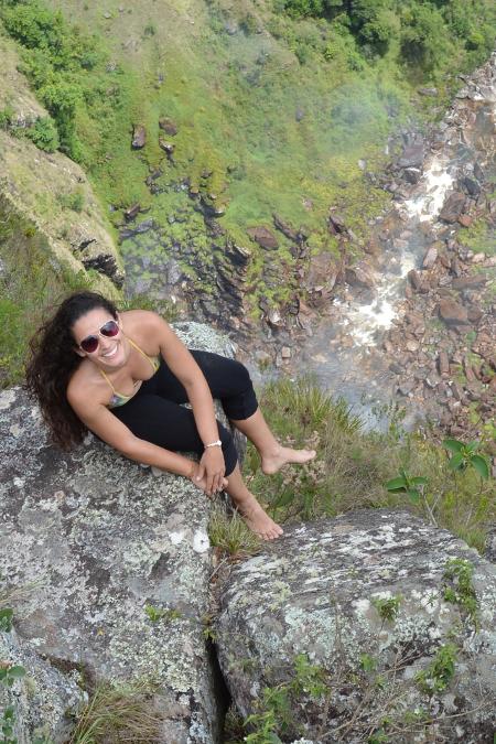 Daiana Antonio da Silva na Serra da Canastra - Arquivo pessoal - Arquivo pessoal