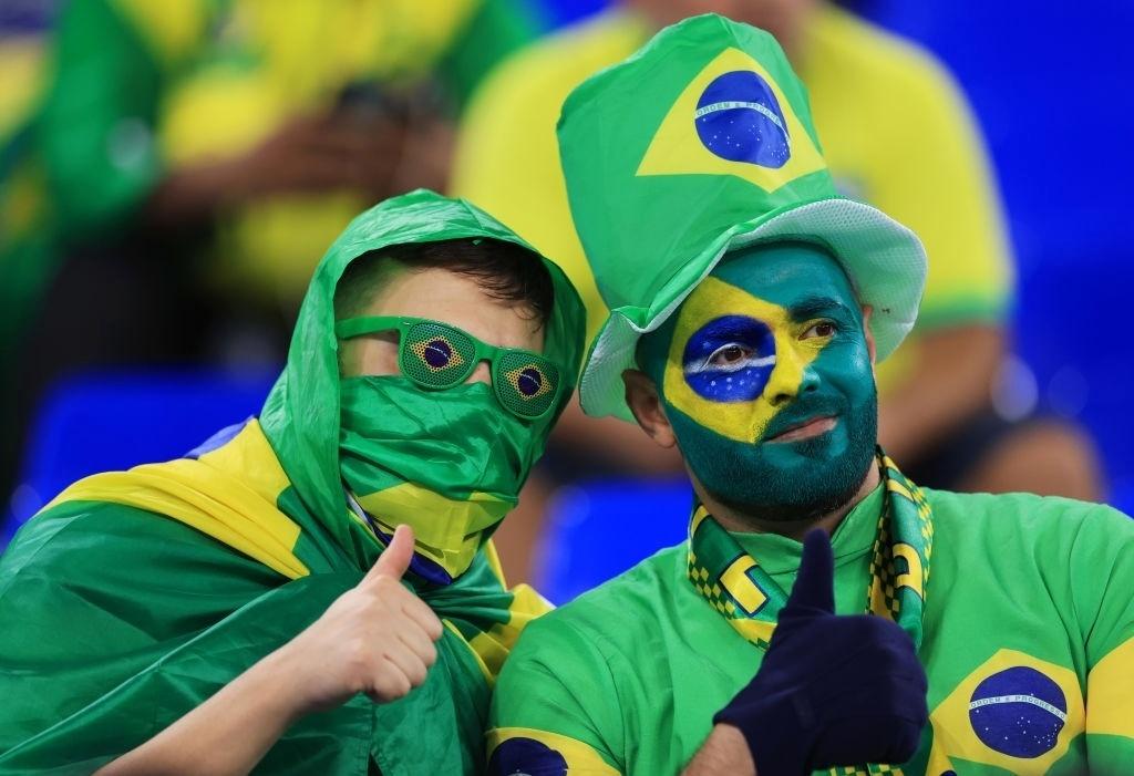 Brazil fans before the match against South Korea - Buda Mendes/Getty Images