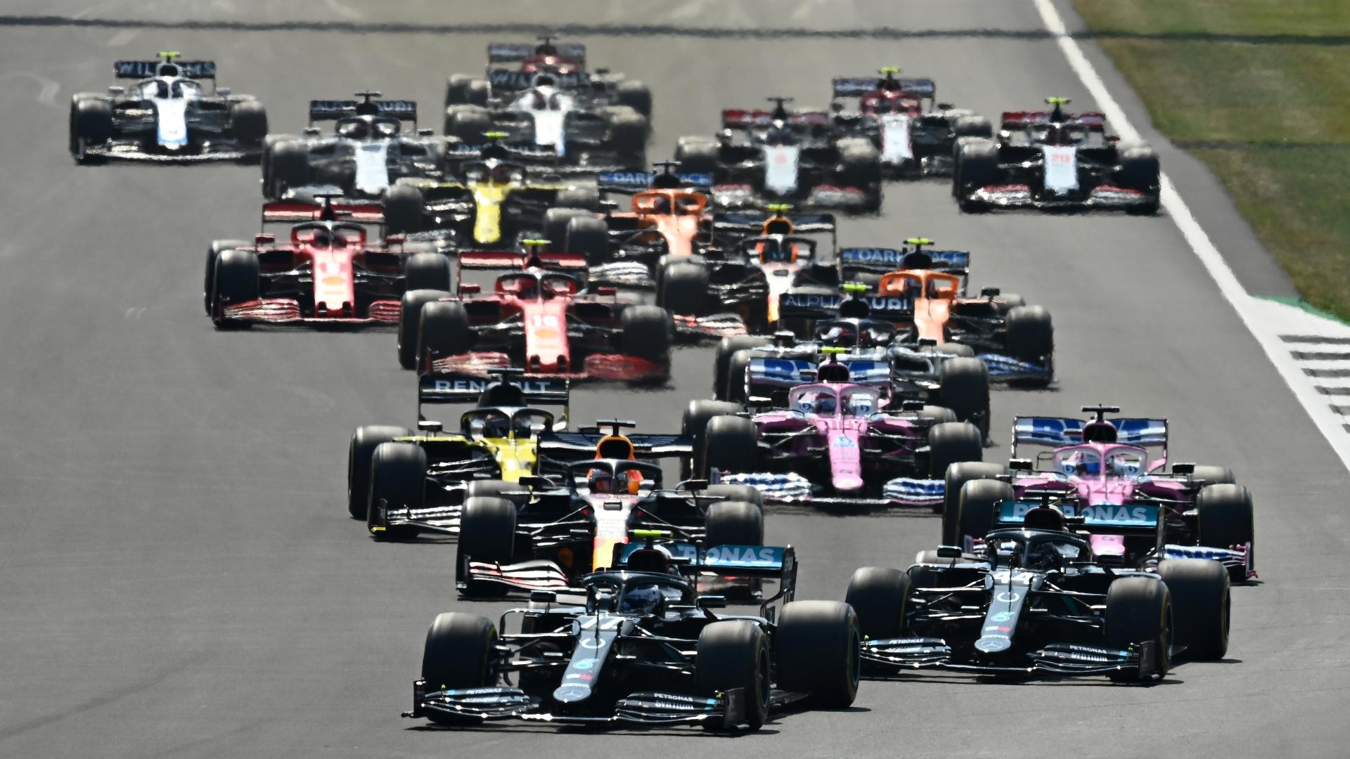 GP de Silverstone marcou os 70 anos da Fórmula 1, hoje (9) - Reprodução/@F1