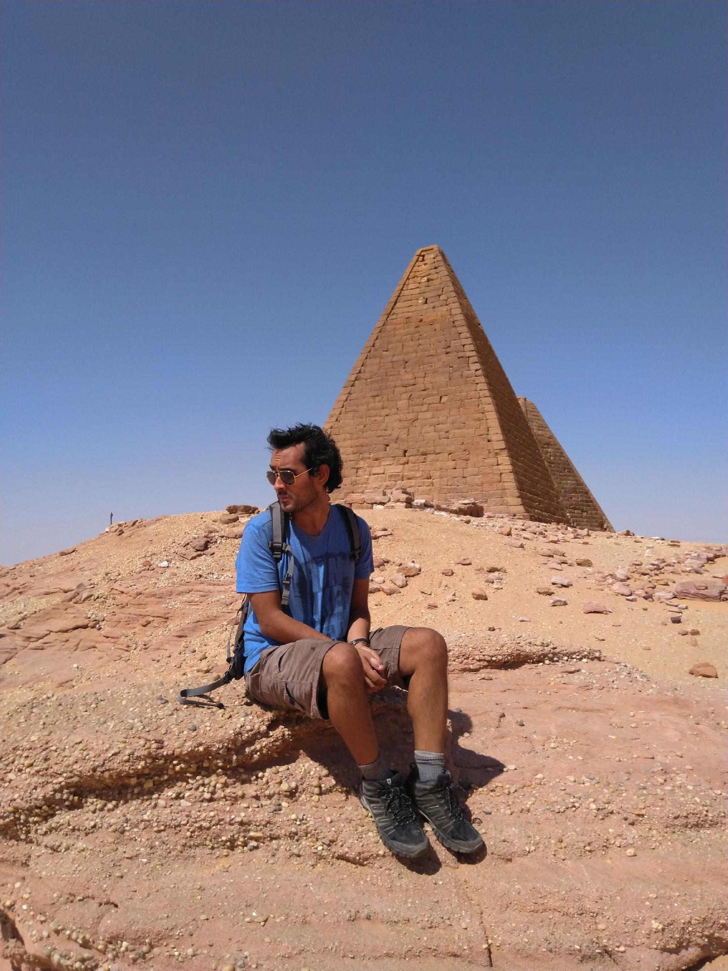 Cainã Ito no Egito - Arquivo pessoal