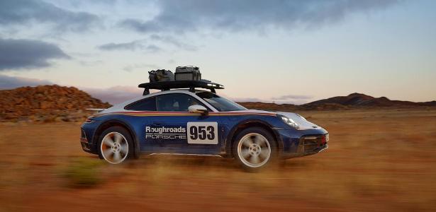 Porsche 911 Dakar no deserto do Saara