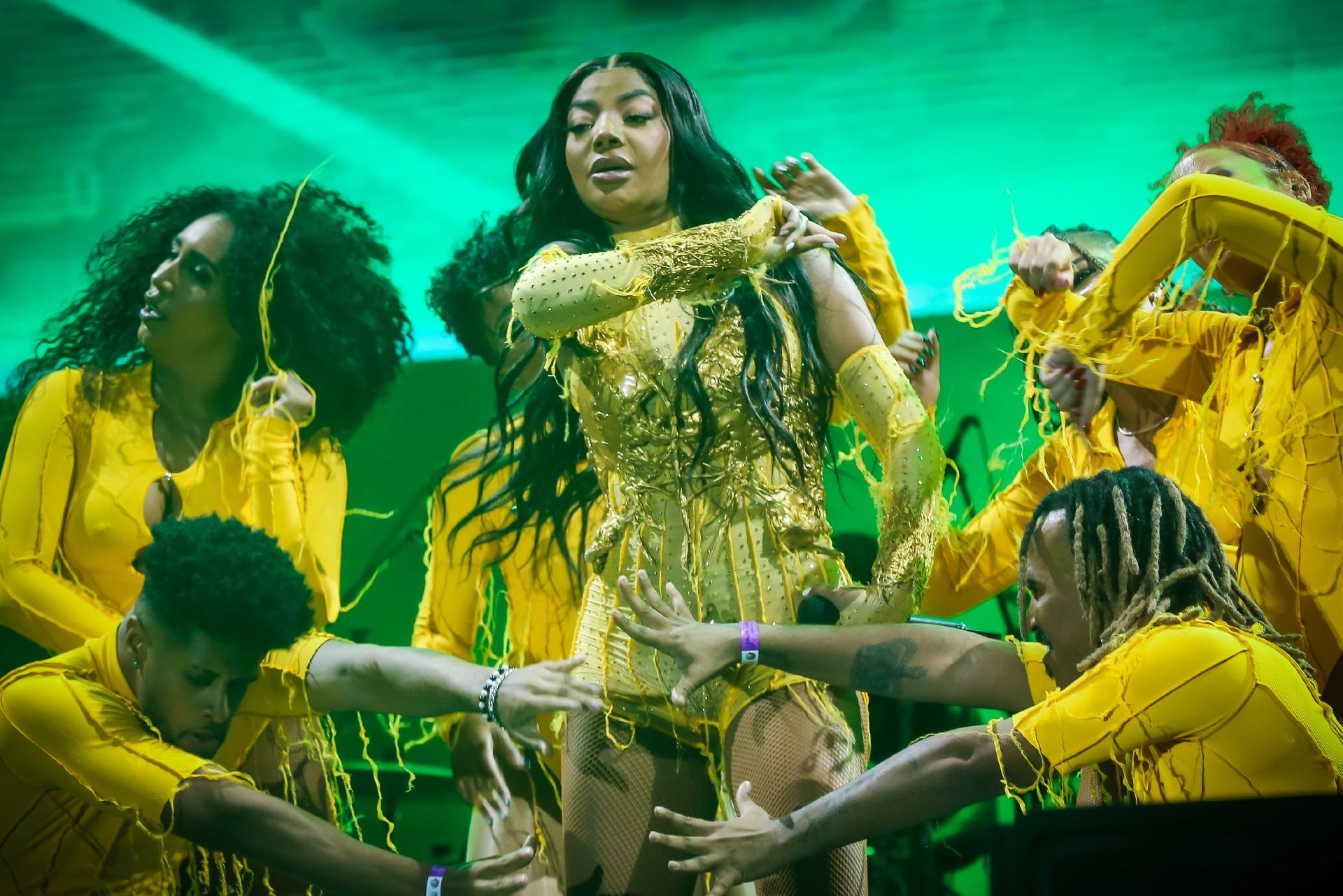 Ludmilla durante a 26ª edição do Planeta Atlântida. - André Feltes/Agência Preview