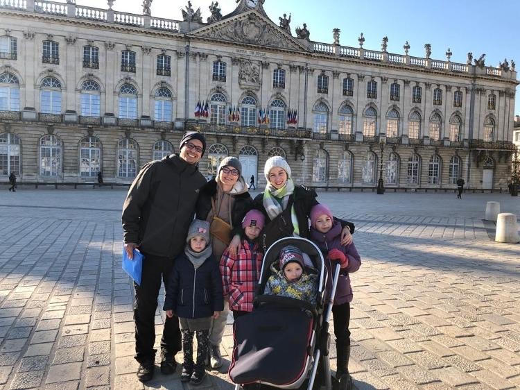 Igor, Galia and other Ukrainians in France - Personal archive - Personal archive