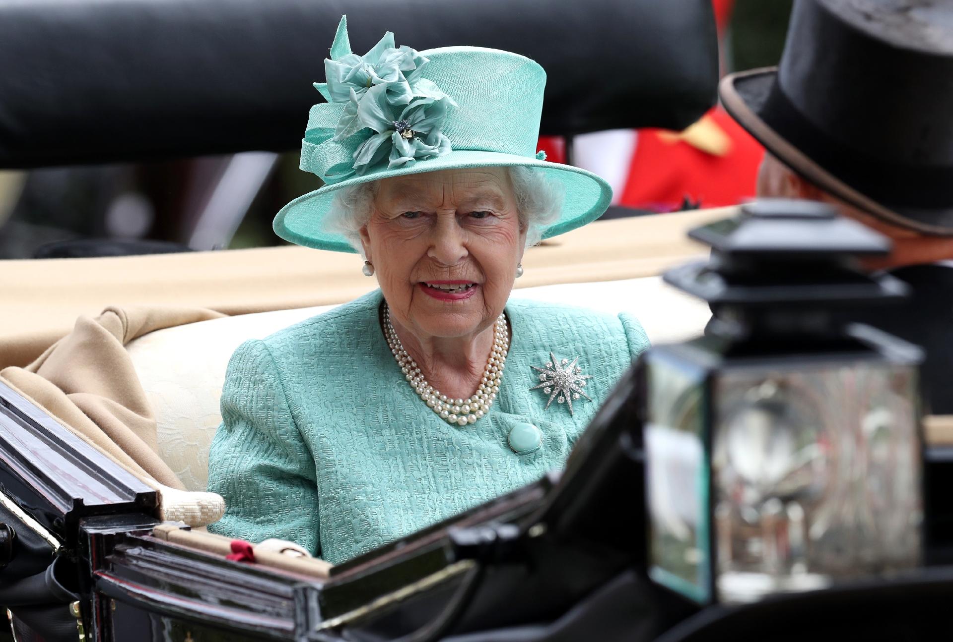 Queen Elizabeth II makes a public appearance in 2017.  - Getty Images
