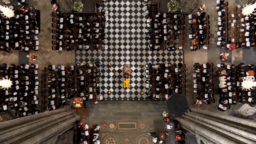 Funeral of Queen Elizabeth II - Reproduction / BBC