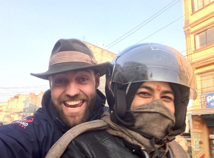 Carona de moto - Arquivo pessoal - Arquivo pessoal