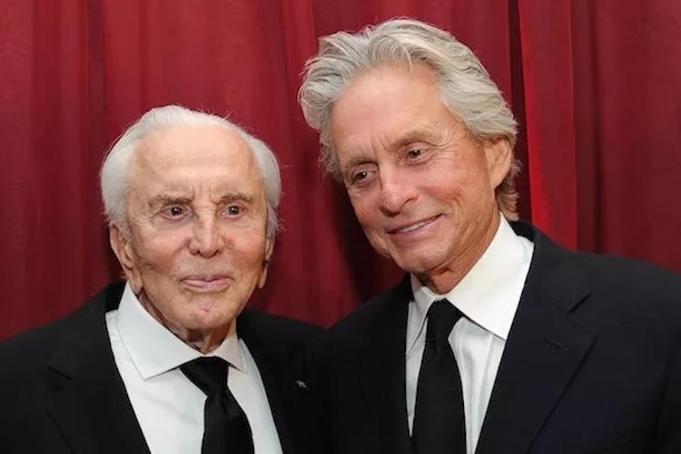 Kirk Douglas e Michael Douglas