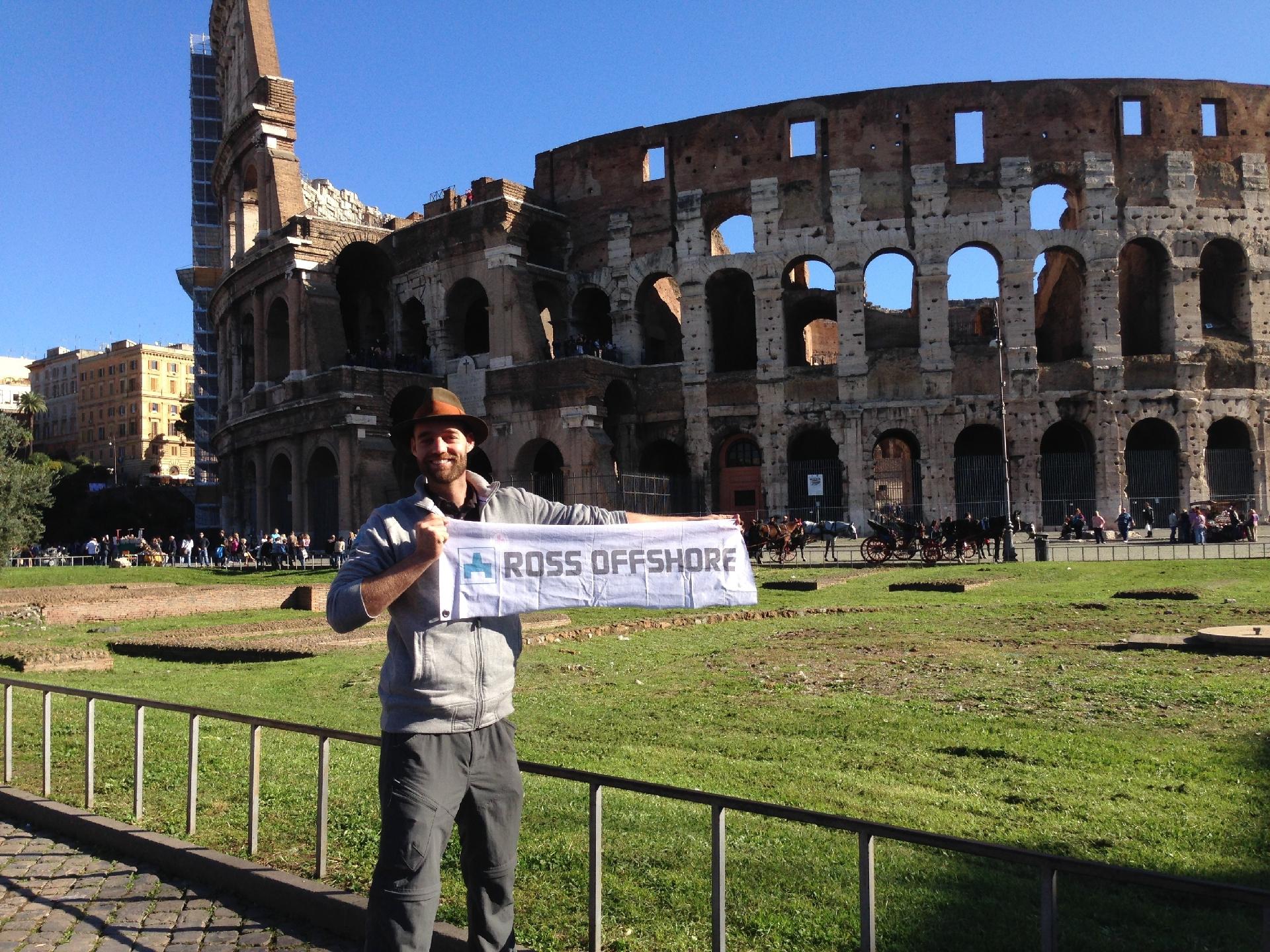 Thor em Roma - Arquivo pessoal