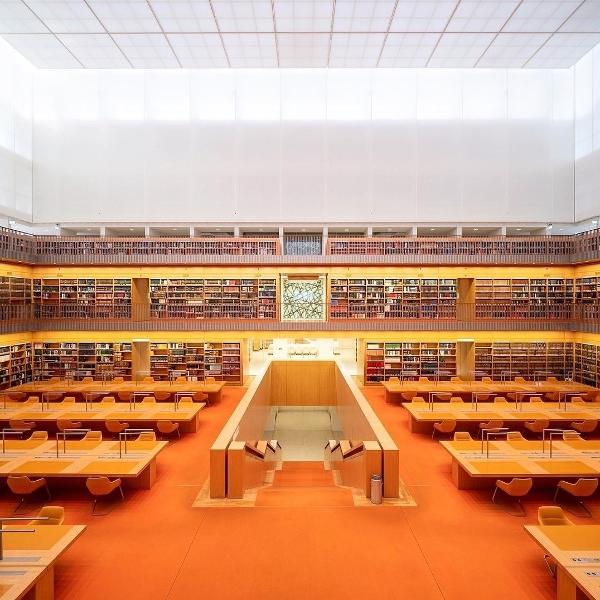 Biblioteca de Berlim, na Alemanha - CC-BY-SA THOMAS GUIGNARD/accidentallywesanderson.com
