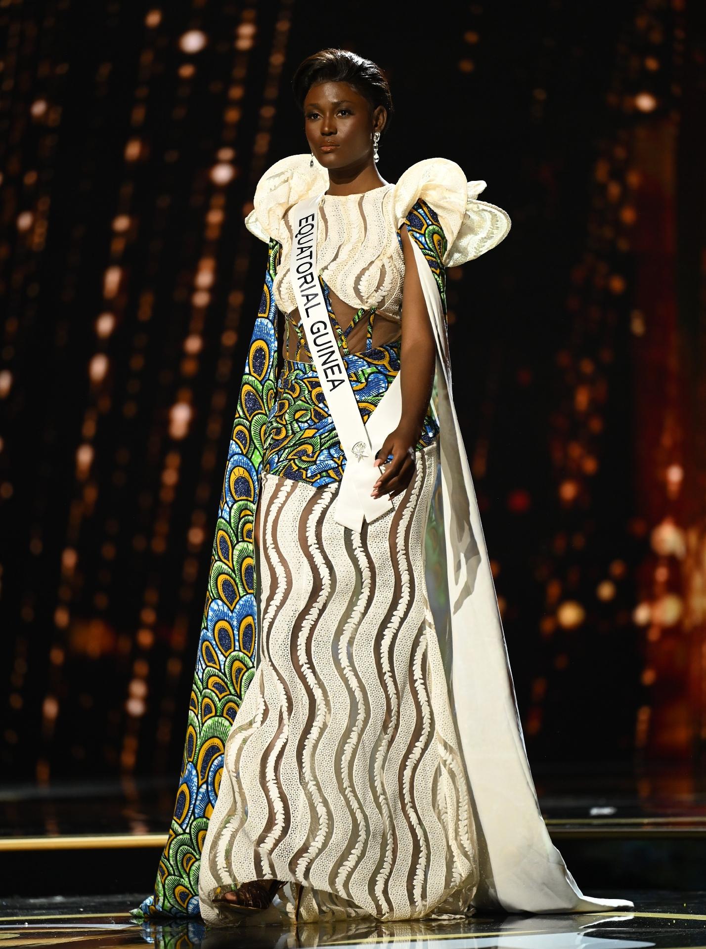 Alba Isabel Obama Moliko, Miss Universo Guiné Equatorial 2022 - BENJAMIN ASKINAS/ Miss Universe Organization/ Divulgação 