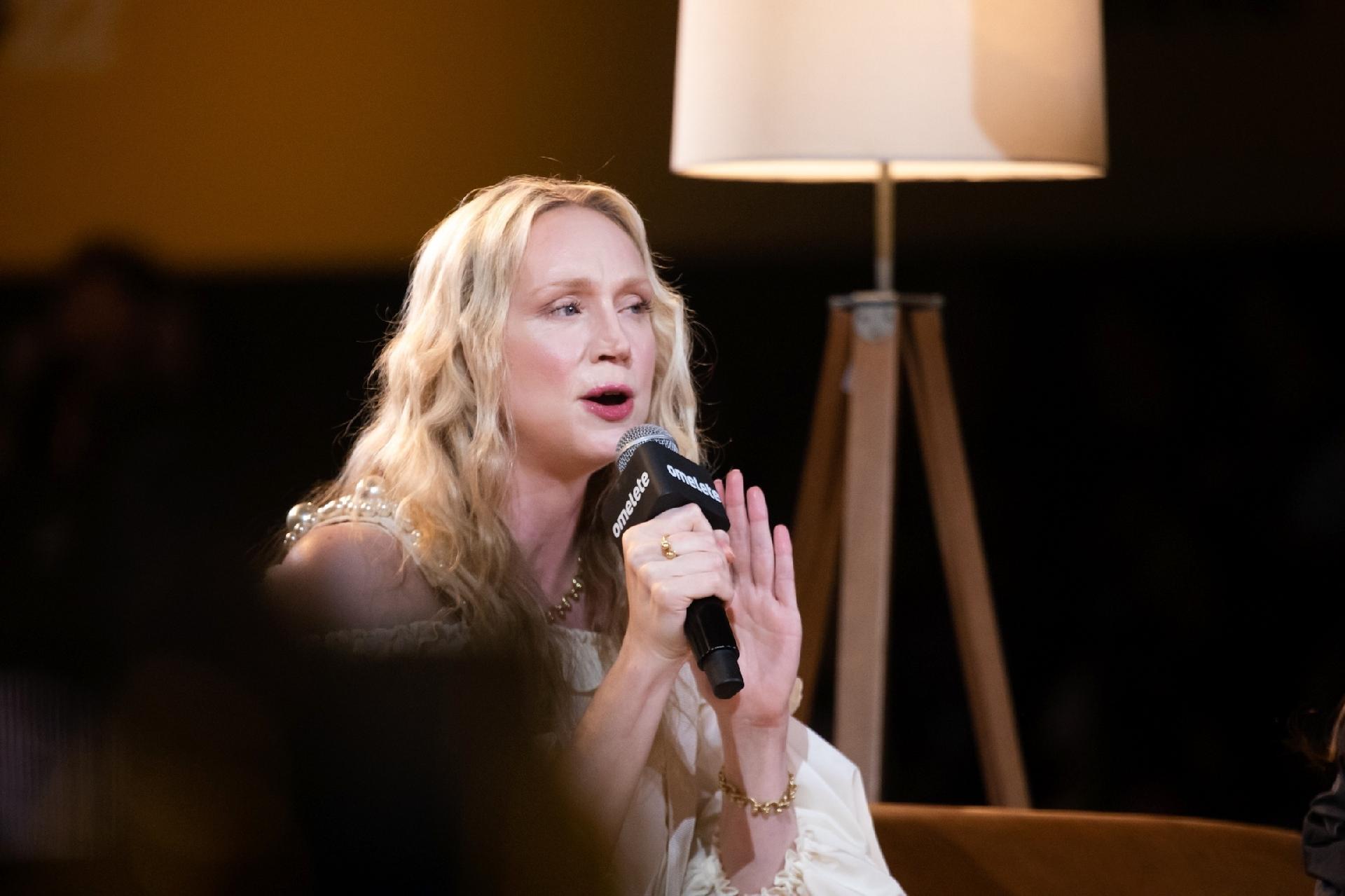 Gwendoline Christie no terceiro dia de CCXP 22 - Patrícia Devoraes/Brazil News