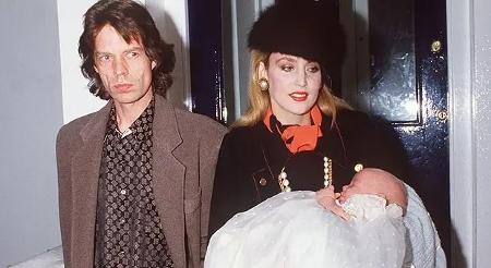 Jerry Hall e Mick Jagger