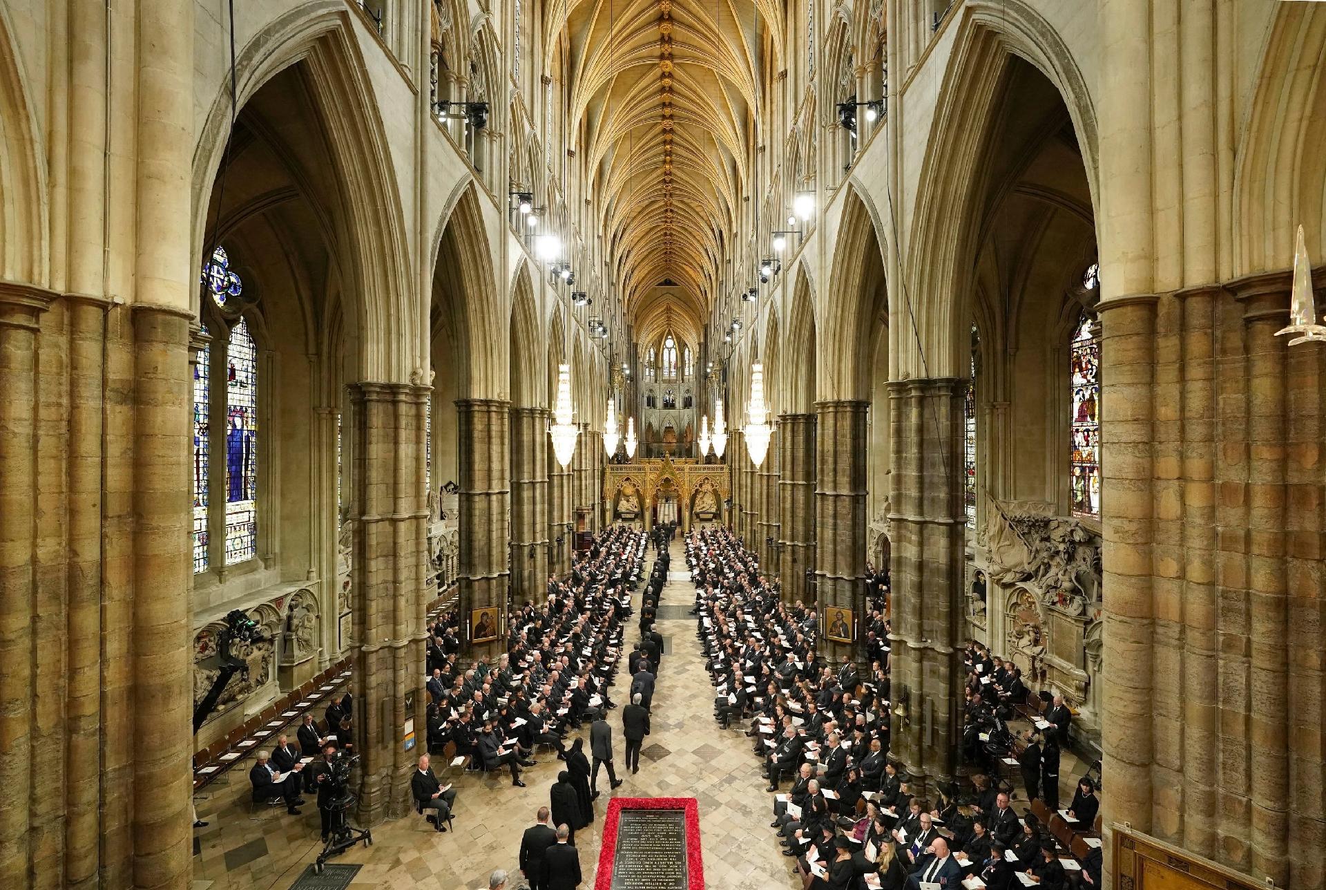 Queen Elizabeth II funeral: Guests begin to arrive at Westminer Abbey in London - Danny Lawson - WPA Pool/Getty Images